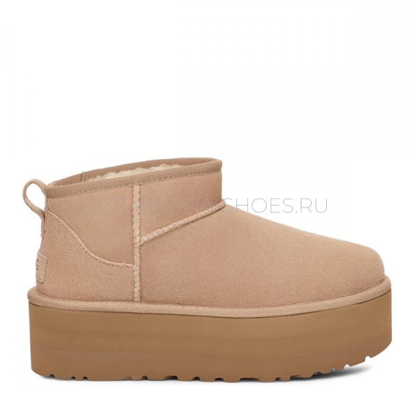 UGG Ultra Mini Platform Boot Sand