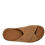 UGG Goldenstar Cross Slide Chestnut